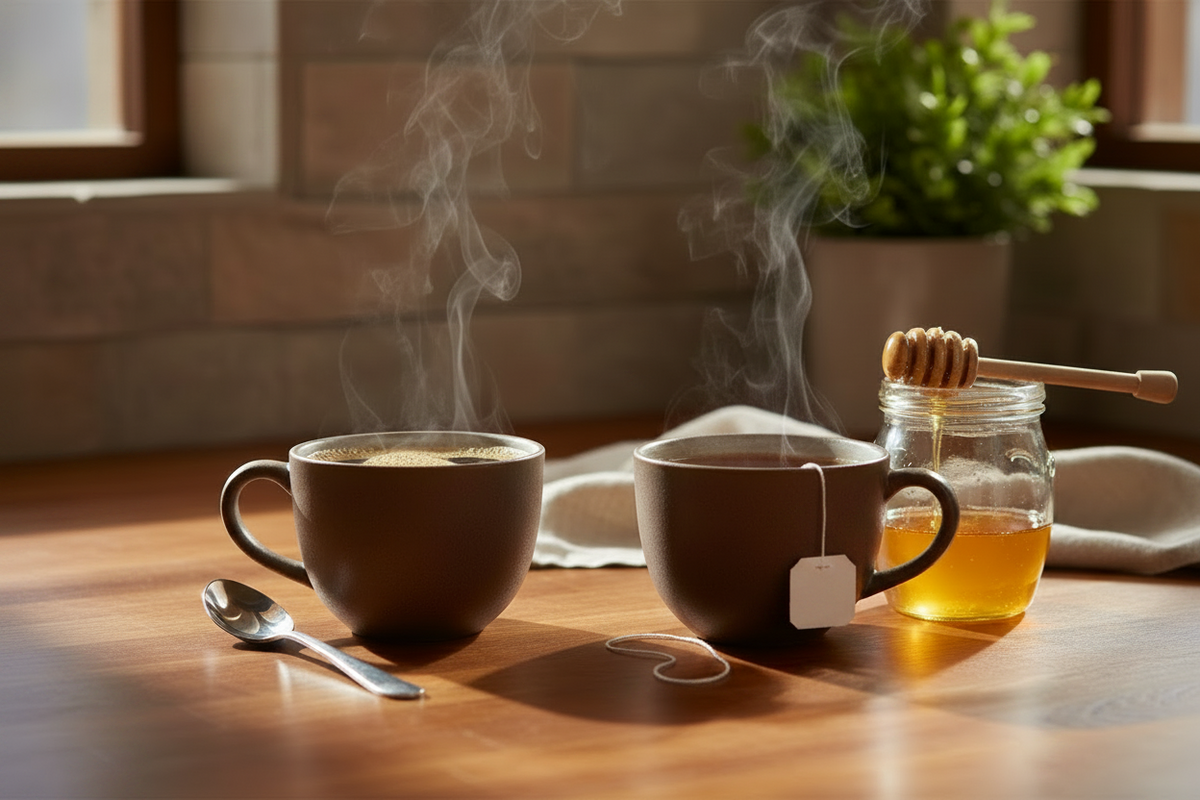 Does Hot Tea or Coffee Destroy Honey's Benefits?