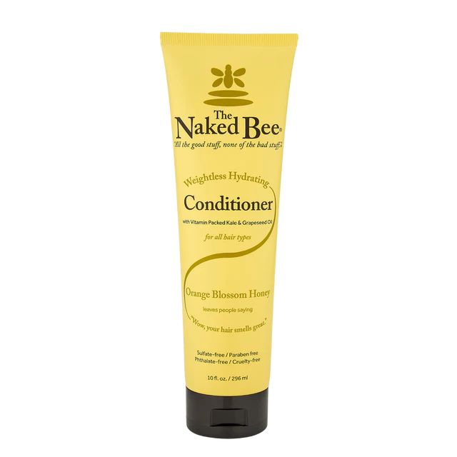 A 10 fl oz tube of Naked Bee Orange Blossom scented Weightless Hydrating Conditioner.